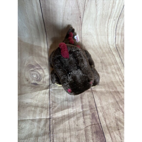 Ganz Webkinz Dinosaur Brown Plush 9” HM338 HL119H - Picture 2 of 12